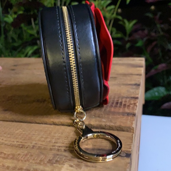 Kate Spade Poppy Zippered Coin Purse with Keychain - Picture 10 of 17